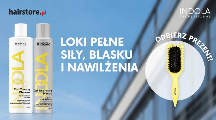 Odbierz szczotkę INDOLA w prezencie